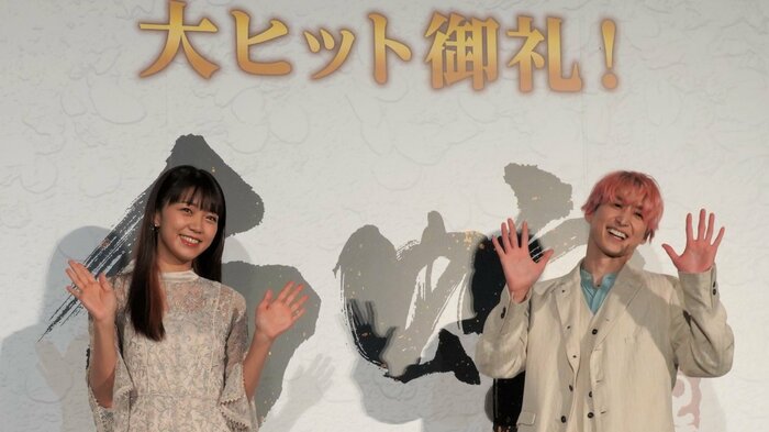 「白蛇:縁起」大ヒット御礼舞台あいさつ(東京・TOHOシネマズ日比谷)
