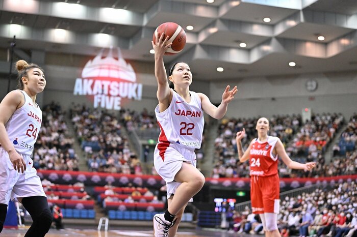 同じく大学生の江村優有選手(C)JBA