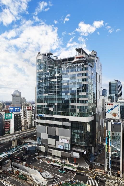 GMOインターネットグループのうち13社が入居する「渋谷フクラス」