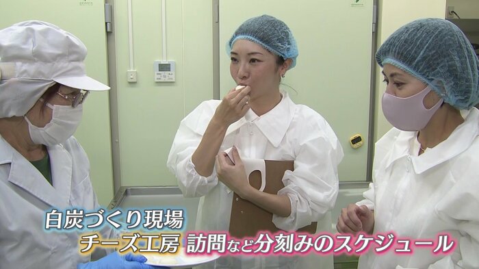 町内を分刻みのスケジュールで精力的に活動