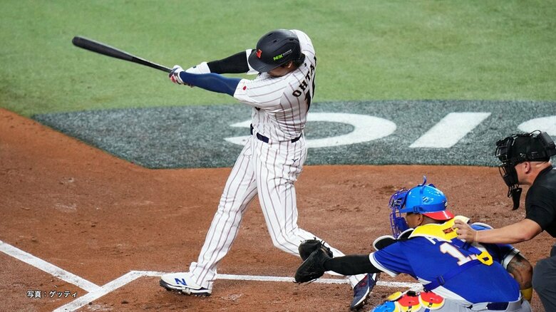 WBC日本vsベネズエラ　大谷翔平が先頭打者ホームラン“打ち返し”！アクーニャJr.が先制ホームラン｜FNNプライムオンライン