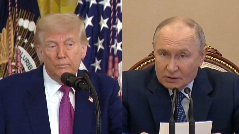 「まずロシアのことを解決しよう」トランプ大統領がプーチン大統領からのイスラエルとイランの交戦仲介の申し出を断る｜FNNプライムオンライン