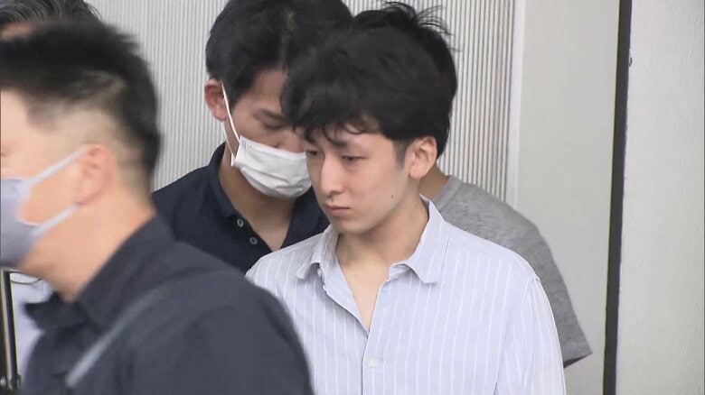 【あ然】「覚えていません」ロールス・ロイスのフロントガラス蹴って破壊…山元啓太容疑者（24）逮捕　周辺でベンツやジャガーなど10件近く被害　東京・渋谷区｜FNNプライムオンライン