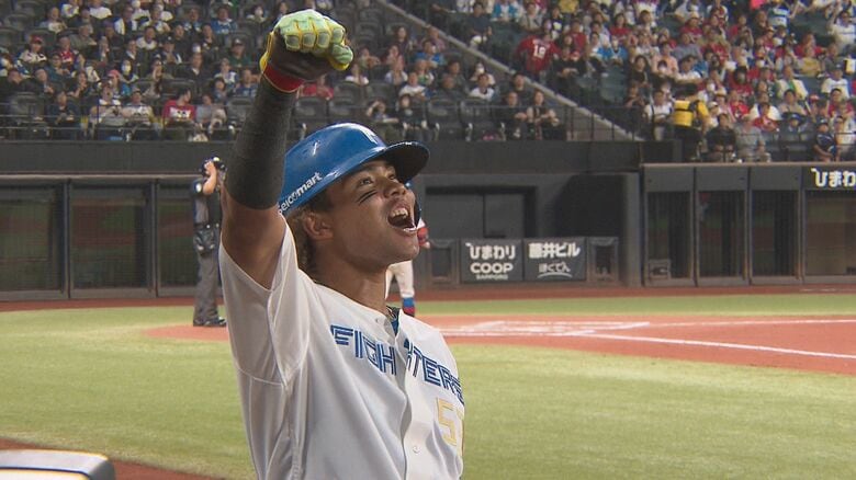 【ファイターズ】昨季MVP“交流戦男”水谷瞬が逆方向へ本拠地初アーチ「久々の一発となってよかった」…新庄監督「“ノッてきた”んじゃないですか」｜FNNプライムオンライン