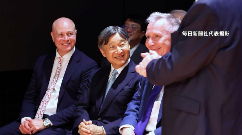 「素晴らしい演奏ですね」王立音楽大学を訪問した天皇陛下が演奏をご鑑賞　「素晴らしい環境ですね」学生らにも声かけられる｜FNNプライムオンライン