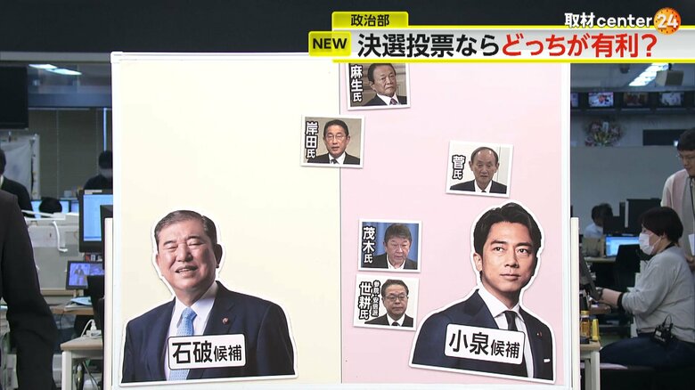 石破氏・小泉氏の決選投票となった場合の陣営の動き