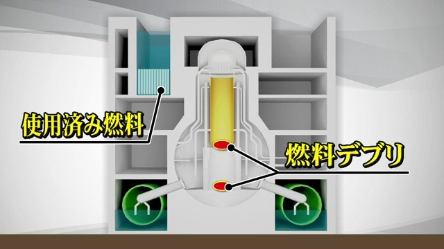 福島第一原発に残る核燃料