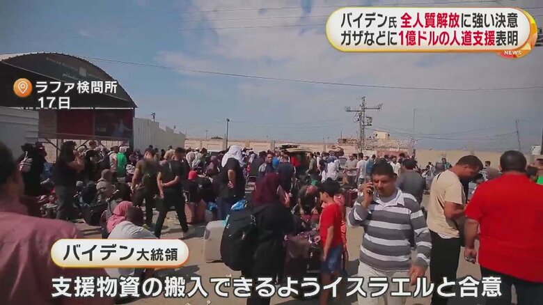 エジプトとガザを結ぶ、ラファ検問所