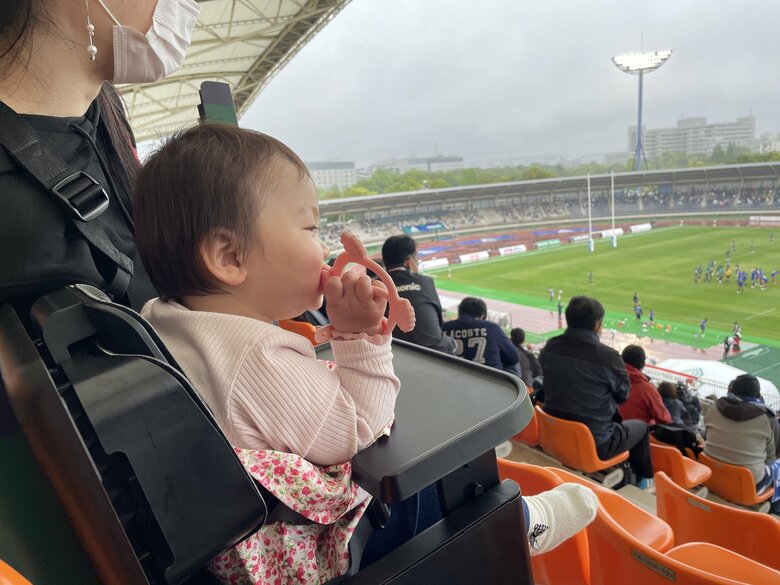 子どもが小さくてもスポーツ観戦を楽しめる