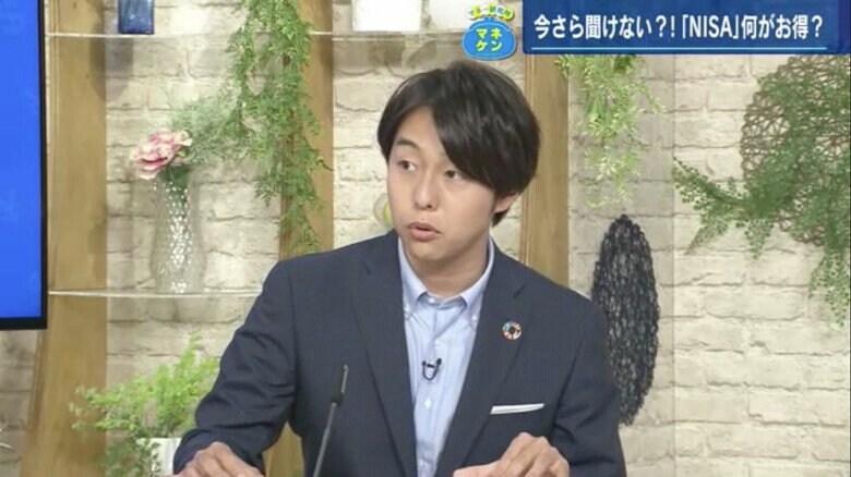 スタジオの加藤雅也アナウンサー