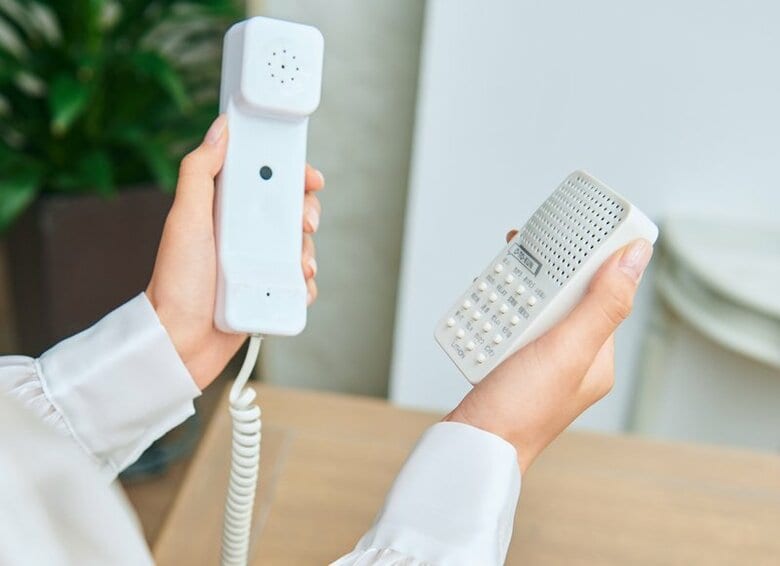 勧誘の電話に「応答くん」で対応（提供：ライソン株式会社）