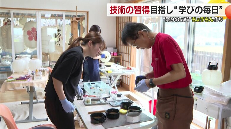 取っ手を付けるために開けた穴の高さにばらつきがあった