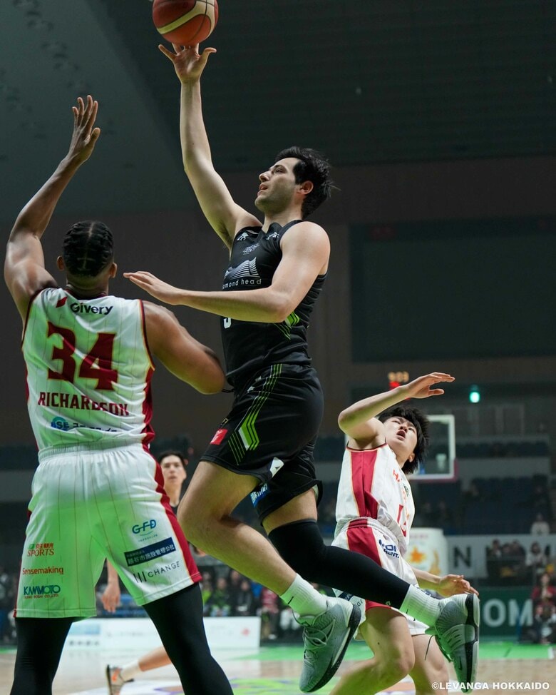 ライアン・クリーナー選手（提供：レバンガ北海道）