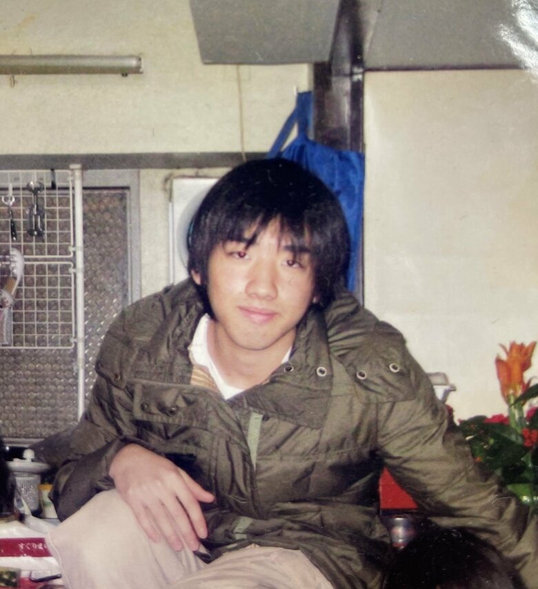 亡くなった平良俊樹くん　14歳ごろ