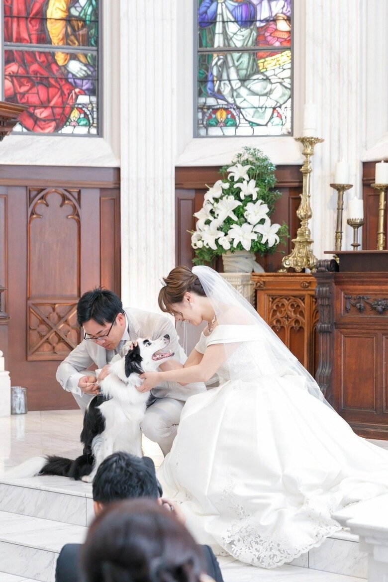 リングドックをやり遂げて満足気な表情