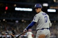 大谷翔平“二刀流”でMLBワールドシリーズ第7戦出場　ブルージェイズに痛恨の3ラン…途中成績は2安打