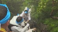 西日本最高峰・西条の石鎚山お山開き　雨と風「今回みたいに寒いの初めて」山頂で無病息災へ祈り【愛媛】