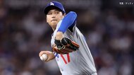 大谷翔平の左手グラブに強烈ピッチャー返し直撃で“ヒヤリ”も笑顔で続投　直後に“圧巻”三者連続三振　4回まで無失点8奪三振の快投