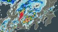 長野県南部に「線状降水帯直前予測」　今後3時間以内に線状降水帯が発生し、非常に激しい雨が同じ場所で降り続く可能性が高まる　8日午後4時58分、気象庁が発表