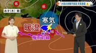 【光岡気象予報士のお天気解説】６月１８日（木）「夏のような蒸し暑さ　激しい雷雨も」【岡山・香川】