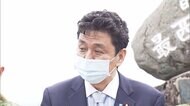 岸防衛相「国境防衛の最前線」で隊員激励 「台湾の近さを再認識」