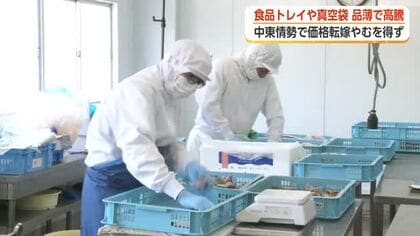 「真空袋がなければ生産スピードも落とさなければ」　中東情勢で包装資材が入手困難に、水産加工業者が苦境