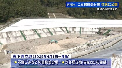 トラブル続き5年遅れのスタートへ　 広島市のゴミ最終処分場　「ゴミの雨水汚染が心配」住民の不安は解消されず