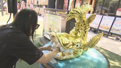 飛騨市神岡で34.1度を観測…東海3県の各地も『真夏日』に 31.6度の名古屋では無料の給水スポット“金鯱水”に多くの人