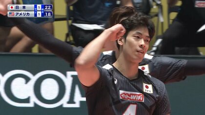 【スーパープレー映像・宮浦健人】初スタメン出場　剛腕アタック＋スーパーサーブで最多27得点！アメリカ戦まとめ【パリ五輪予選/W杯バレー】