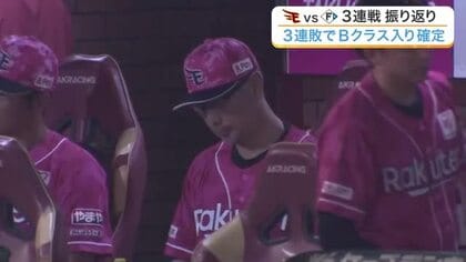 【楽天】日本ハムに同一カード３連敗　負け越し２７でＣＳ進出の可能性が消滅