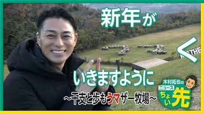 「ウマ年」用のフォトスポット設置…年賀状にも　千葉・マザー牧場で“ウマ尽くし”体験　ひつじも大活躍【木村拓也のニュースちょい先】