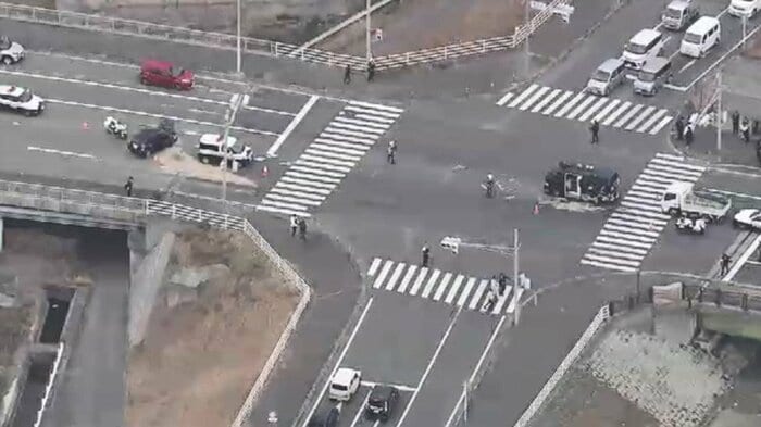 事故があった現場