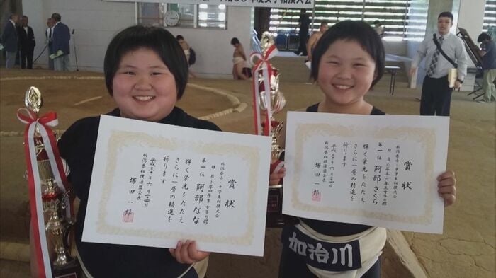 6年間、練習を積んできた阿部姉妹