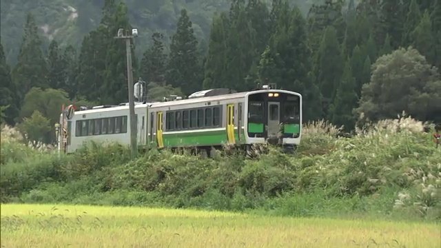 絶景路線でもあるJR只見線