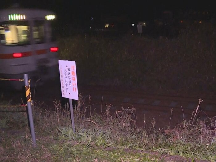 事故があった現場 岐阜県下呂市