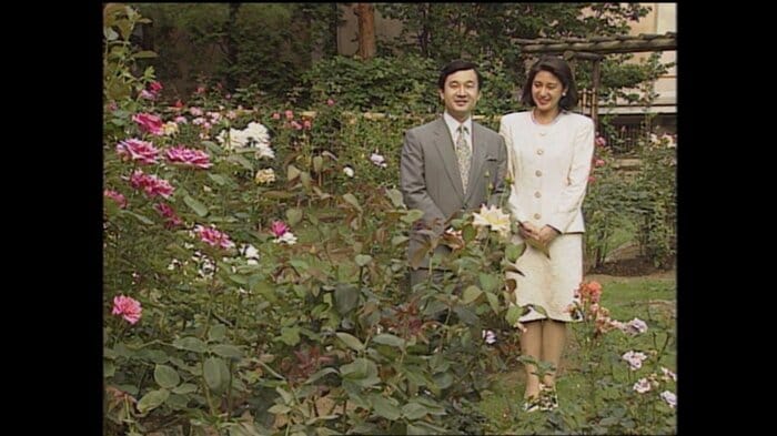 東宮御所に入られた両陛下(当時は皇太子ご夫妻)(1994年7月)