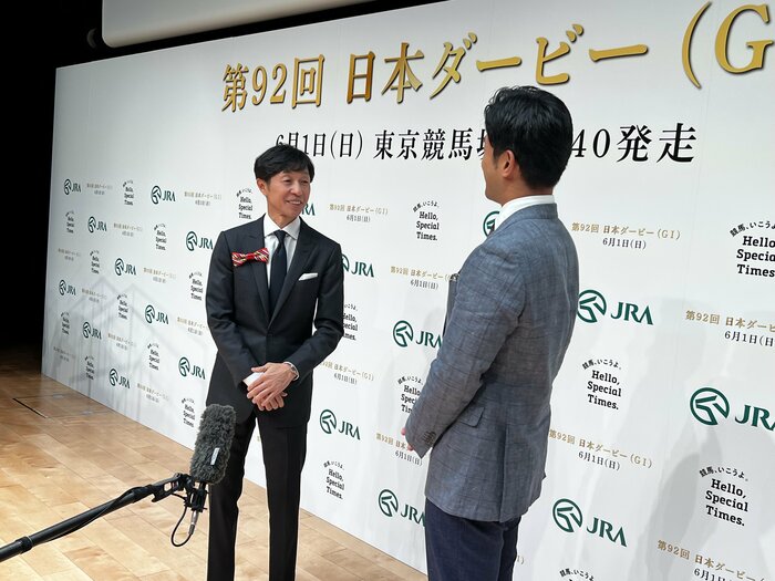 独占取材に応じてくれた武豊騎手