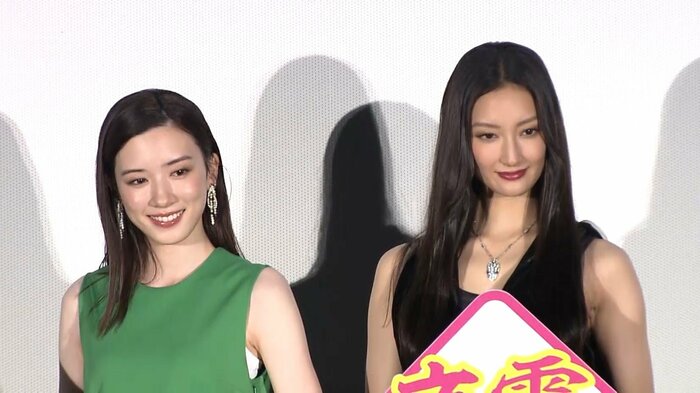 「地獄の花園」ヒット御礼舞台あいさつ 東京・有楽町