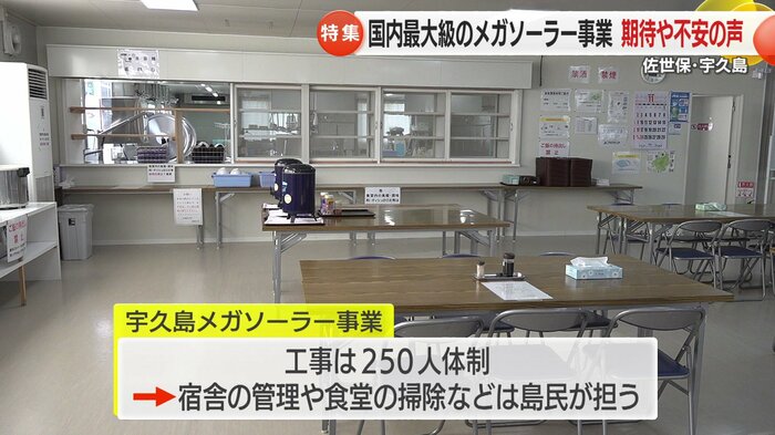 宿舎の管理などは島民が担っている
