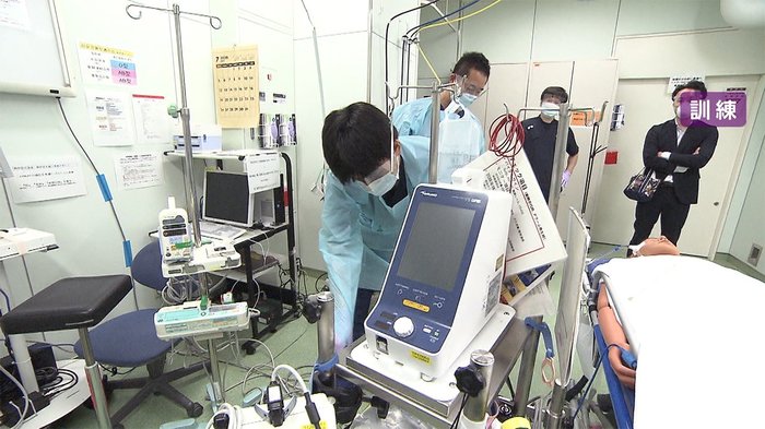 重症者救うECMO訓練の現場 各地で感染高止まり