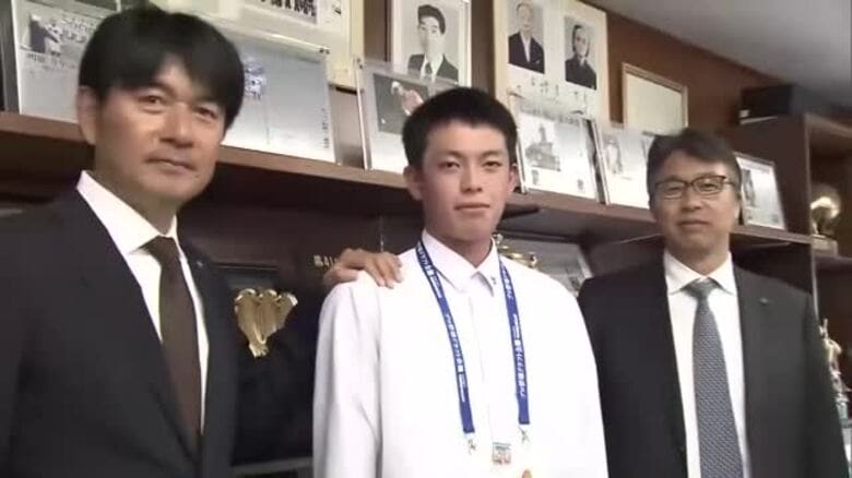 目標は「捕手で首位打者」日ハム5位・藤森海斗選手が入団イベントで抱負、新庄監督も注目｜FNNプライムオンライン