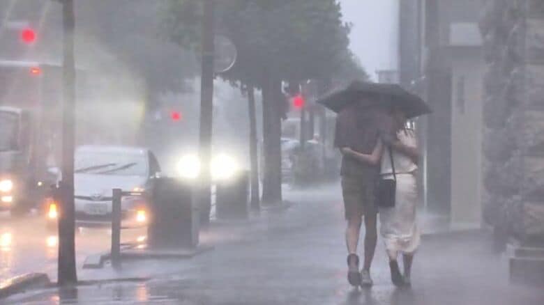 【速報】京都市で猛烈な雨　1時間雨量100ミリ超　観測史上1位　浸水や河川の増水に厳重な警戒を｜FNNプライムオンライン