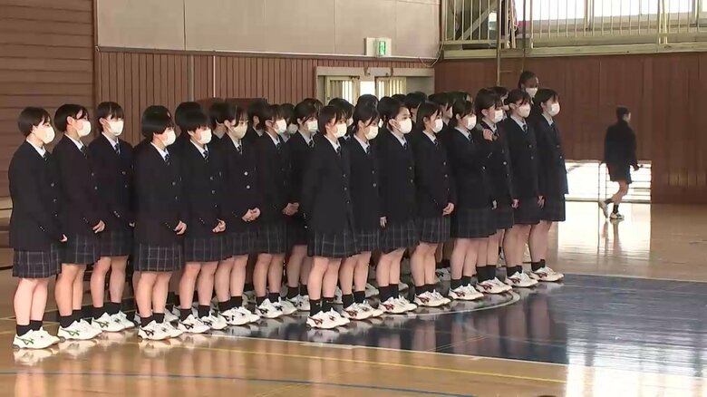 高校バスケ女子・一関学院　岩手県勢初のベスト8を報告「応援に感謝」｜FNNプライムオンライン