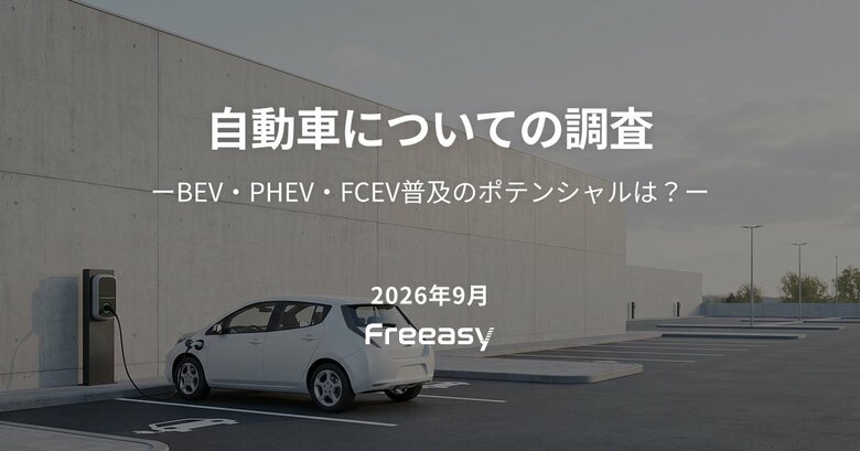 電動車の普及ポテンシャルを1,000人に調査｜「どちらともいえない」層が4割、購入の鍵は車両価格と補助金