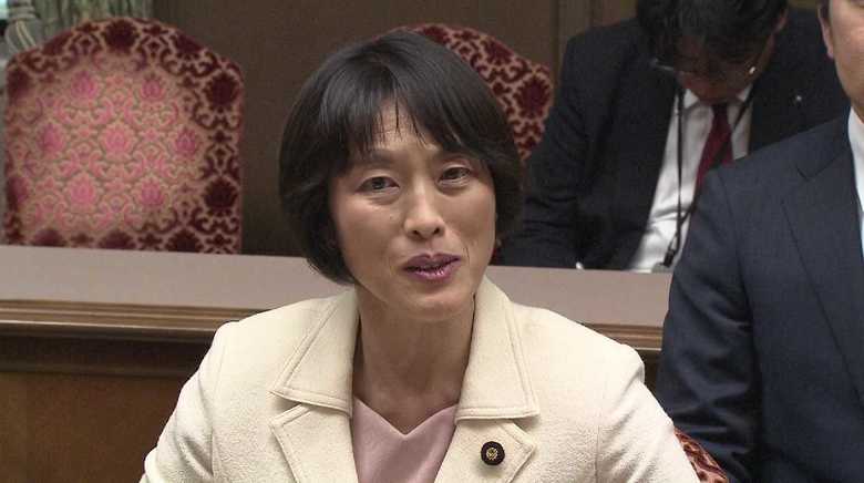 共産党の田村智子参院議員(12月2日)