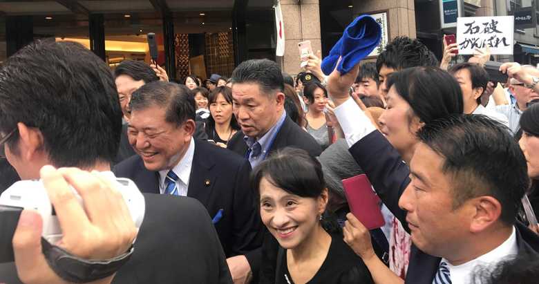 石破氏は、各地での遊説で、安倍批判を続けた