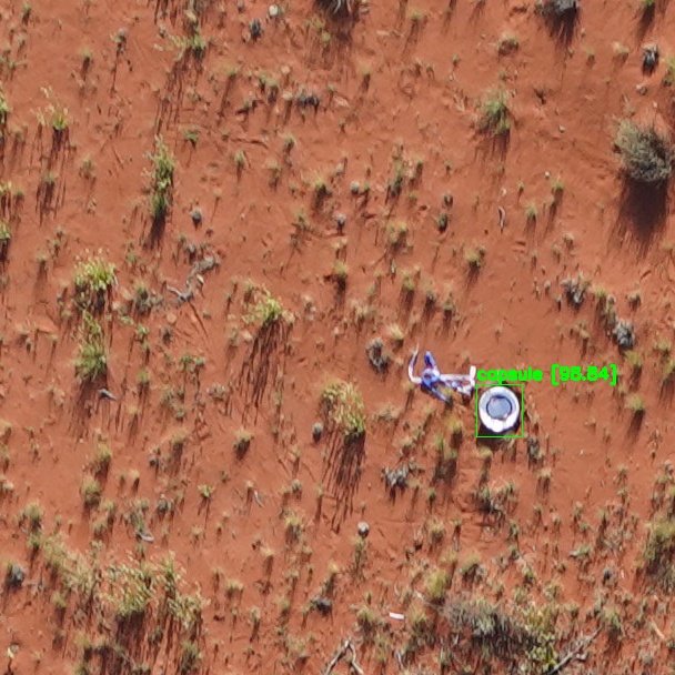 ドローンによる探索　JAXA提供