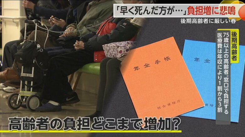 高齢者の負担がどこまで増加するのか