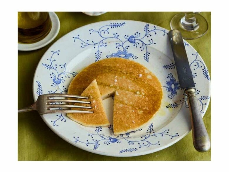 ジャガイモパンケーキ（『植物生まれのフライパンおやつ』から抜粋）