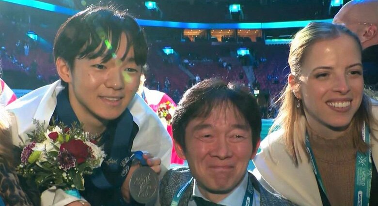 父と子 二人三脚で掴んだ銀メダル